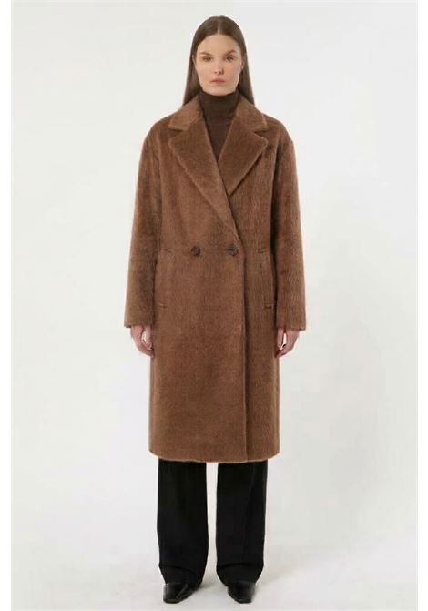 Suri wool and alpaca toothbrush coat MAX MARA Studio | 2626016142600025